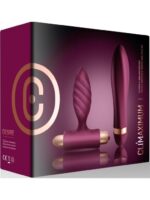 Luksuzni set sa 2 vibratora klitoralni i analni - Climaximum