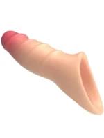 Mekana realistična navlaka za penis - Damell - Image 5