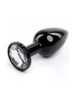 Metalni analni plug Crni - Veličina S