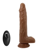 Pokretljiv i punjiv Vibro Dildo na daljinski - Bodach Rechargeable - Image 3