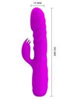 Pokretljivi silikonski vibrator - Melanie - Image 3