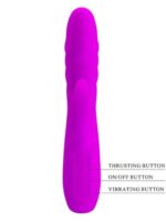Pokretljivi silikonski vibrator - Melanie - Image 4