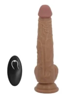 Pokretljivi vibrator na daljinski - Jonathan 21 cm - Image 3