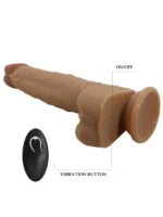 Pokretljivi vibrator na daljinski - Jonathan 21 cm - Image 5