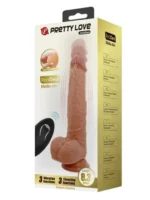Pokretljivi vibrator na daljinski - Jonathan 21 cm