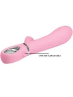 Punjivi silikonski vibrator - Thomas Pink - Image 6