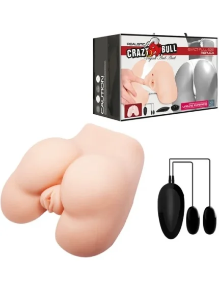 Realistična vibro vagina - Crazy Bull Vibro Us