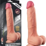 Realistični dildo - Dual Layer Platinum 25 cm