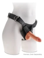 Realistični dildo sa testisima - 3D King Cock Dildo 19 cm - Image 6