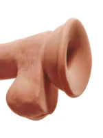 Realistični dildo sa testisima - 3D King Cock Dildo 19 cm - Image 7