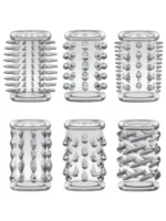 Set 6 navlaka za penis - Stay Hard Kit Clear - Image 3