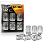Set 6 navlaka za penis - Stay Hard Kit Clear