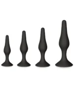 Set Silikonskih Analnih Plugova - Glamy Anal Set - Image 3