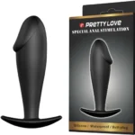 Silikonski analni plug - Realistic