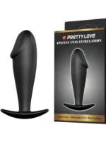 Silikonski analni plug - Realistic