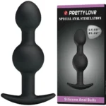Silikonski analni Vibro plug - Special Anal Balls Plug