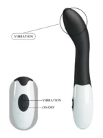 Silikonski vibrator - Bishop Black - Image 5