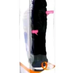 Silikonski vibrator - Classic Black XL