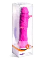 Silikonski vibrator - Classic Pink XL