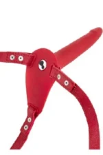 Silikonski vibro strap punjiv - Strap Vibro Red - Image 3