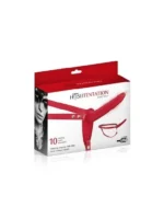 Silikonski vibro strap punjiv - Strap Vibro Red