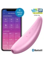Stimulator klitorisa aplikacija - SATISFYER CURVY 3+ - Image 2