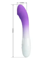 Vibrator za G-tačku - Elemental Purple/white - Image 8