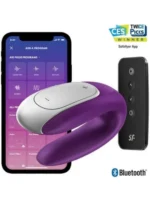 Vibrator za parove sa aplikacijom - SATISFYER Double Fun - Image 2