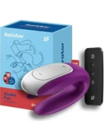 Vibrator za parove sa aplikacijom - SATISFYER Double Fun