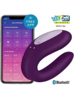 Vibrator za parove sa aplikacijom - SATISFYER Double Joy - Image 2