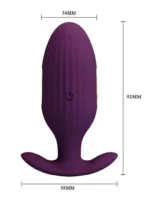 Analni vibro plug sa aplikacijom - Jefferson - Image 5