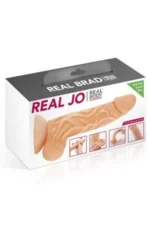 Dildo sa pomičnom kožicom - Real Jo 17,5 cm