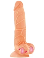 Dildo sa pomičnom kožicom - Real Max 22 cm - Image 6
