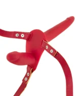 Dupli Strap On - Double Strap Red - Image 3