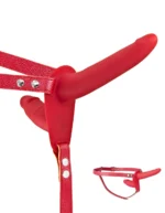 Dupli Strap On - Double Strap Red - Image 4