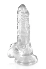 Mini prozirni dildo - Pure Jelly Clear 13 cm - Image 2