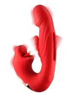 Multifunkcionalni vibrator 3u1 - Kissy Red - Image 2
