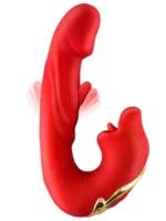 Multifunkcionalni vibrator 3u1 - Kissy Red - Image 3