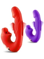 Multifunkcionalni vibrator 3u1 - Kissy Red - Image 6