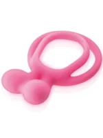 Prsten za penis i testise - Double Ring Pink - Image 3