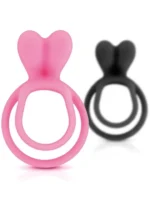 Prsten za penis i testise - Double Ring Pink - Image 4