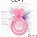 Prsten za penis i testise - Double Ring Pink