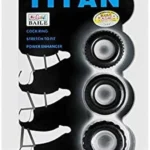 Set prstenova za penis i testise - Titan X3 Blue