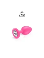 Silikonski analni plug - Eden Pink veličina S - Image 2