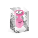 Silikonski analni plug - Eden Pink veličina S