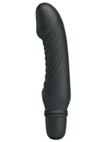 Silikonski crni mini vibrator - Stev - Image 4