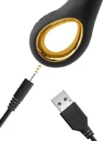 Silikonski punjiv vibrator- Black Empire Princess - Image 4