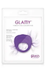 Vibro prsten - Glamy Cockring Lila