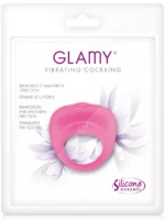 Vibro prsten - Glamy Cockring Pink