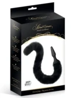 Analni silikonski plug sa Repom - Caress Black